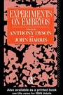 Cover: Experiments on Embryos - Routledge