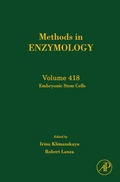 Cover: Embryonic Stem Cells: Volume 418 - Academic Press