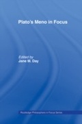 Cover: Plato's Meno In Focus - Routledge