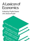 Bild: A Lexicon of Economics - Routledge