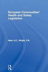 Abbildung von: European Communities' Health and Safety Legislation - Routledge