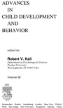 Cover: Advances in Child Development and Behavior - Academic Press