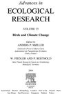 Cover: Birds and Climate Change - Academic Press