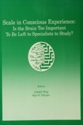 Cover: Scale in Conscious Experience - Psychology Press Ltd