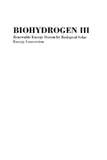 Cover: Biohydrogen III - Elsevier