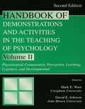 Cover: Handbook of Demonstrations and Activities in the Teaching of Psychology - Psychology Press Ltd