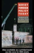 Cover: Soviet Foreign Policy Today - Routledge