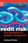 Cover: Credit Risk: From Transaction to Portfolio Management - Butterworth-Heinemann