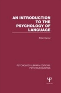 Abbildung von: An Introduction to the Psychology of Language (PLE: Psycholinguistics) - Psychology Press Ltd