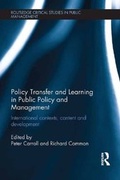 Cover: Policy Transfer and Learning in Public Policy and Management - Routledge