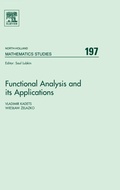 Cover: Functional Analysis and its Applications: Volume 197 - Elsevier