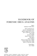 Cover: Handbook of Forensic Drug Analysis - Academic Press