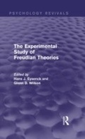 Cover: The Experimental Study of Freudian Theories (Psychology Revivals) - Routledge