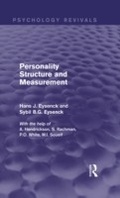 Cover: Personality Structure and Measurement (Psychology Revivals) - Routledge