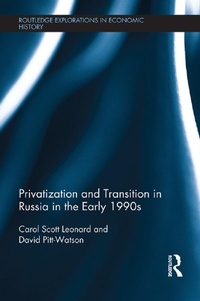 Bild vergrößern Bild: Privatization and Transition in Russia in the Early 1990s - Routledge
