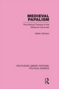 Enlarge image Cover: Medieval Papalism - Routledge