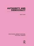 Cover: Authority and Democracy - Routledge
