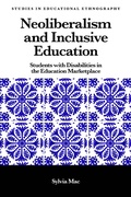Cover: Neoliberalism and Inclusive Education - Emerald Publishing Limited