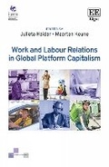 Cover: Work and Labour Relations in Global Platform Capitalism? - Edward Elgar Publishing