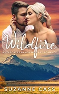 Cover: Wildfire (Stargazer Ranch Mystery Romance, #1) - Suzanne Cass