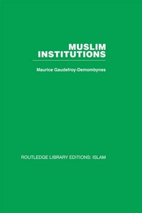 Abbildung von: Muslim Institutions - Routledge