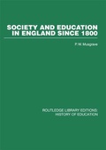 Cover: Society and Education in England Since 1800 - Routledge