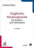 Cover: Englische Rechtssprache - Manz
