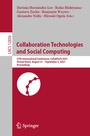 Cover: Collaboration Technologies and Social Computing - Springer
