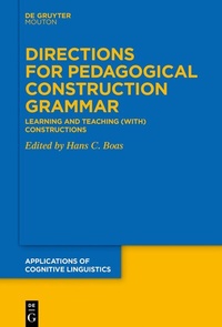 Abbildung von: Directions for Pedagogical Construction Grammar - De Gruyter Mouton