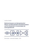 Cover: Elektrolumineszenz von Gate-gesteuerten Silizium und Siliziumkarbid Leistungstransistoren und ihre Nutzbarkeit in Anwendungen der Leistungselektronik - Shaker