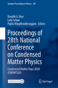 Abbildung von: Proceedings of 28th National Conference on Condensed Matter Physics - Springer