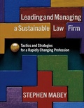 Bild: Leading and Managing a Sustainable Law Firm: - BOOKBABY