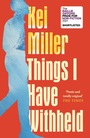 Cover: Things I Have Withheld - Canongate Books