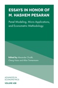 Cover: Essays in Honor of M. Hashem Pesaran - Emerald Publishing Limited