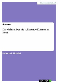 Abbildung von: Das Gehirn. Der nie schlafende Kosmos im Kopf - GRIN Verlag