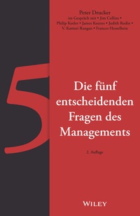 Abbildung von: Die fünf entscheidenden Fragen des Managements - Wiley-VCH