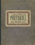 Cover: Protokollbuch FC Winterthur 1896/1897 - Kai Jerz&ouml; - HERZGLUT Verlag