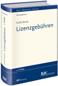 Abbildung von: Lizenzgebühren - Fachmedien Recht und Wirtschaft
