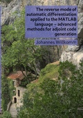 Cover: The reverse mode of automatic differentiation applied to the MATLAB language - advanced methods for adjoint code generation - Dr. Hut