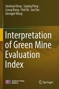 Cover: Interpretation of Green Mine Evaluation Index - Springer