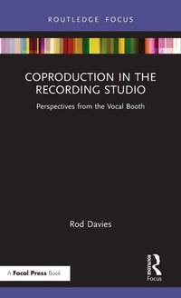 Enlarge image Cover: Coproduction in the Recording Studio - CRC Press