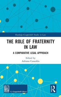 Enlarge image Cover: The Role of Fraternity in Law - Routledge