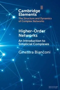 Cover: Higher-Order Networks - Cambridge University Press