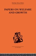 Cover: Papers on Welfare and Growth - Routledge
