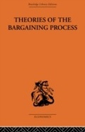 Cover: Theories of the Bargaining Process - Routledge