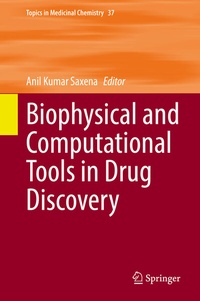 Abbildung von: Biophysical and Computational Tools in Drug Discovery - Springer
