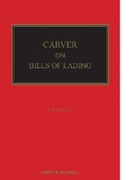 Abbildung von: Carver Bills of Lading - Sweet & Maxwell