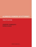 Cover: Aldridge: Powers of Attorney - Sweet & Maxwell