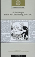 Cover: Sir Earle Page's British War Cabinet Diary, 1941-1942: Volume 61 - Cambridge University Press