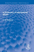 Cover: A Dictionary of International Affairs - Routledge